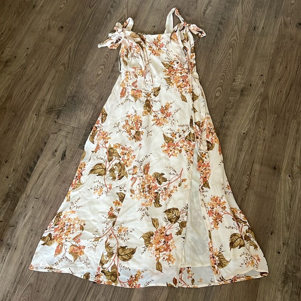 Reformation Twilightfloral Midi Dress